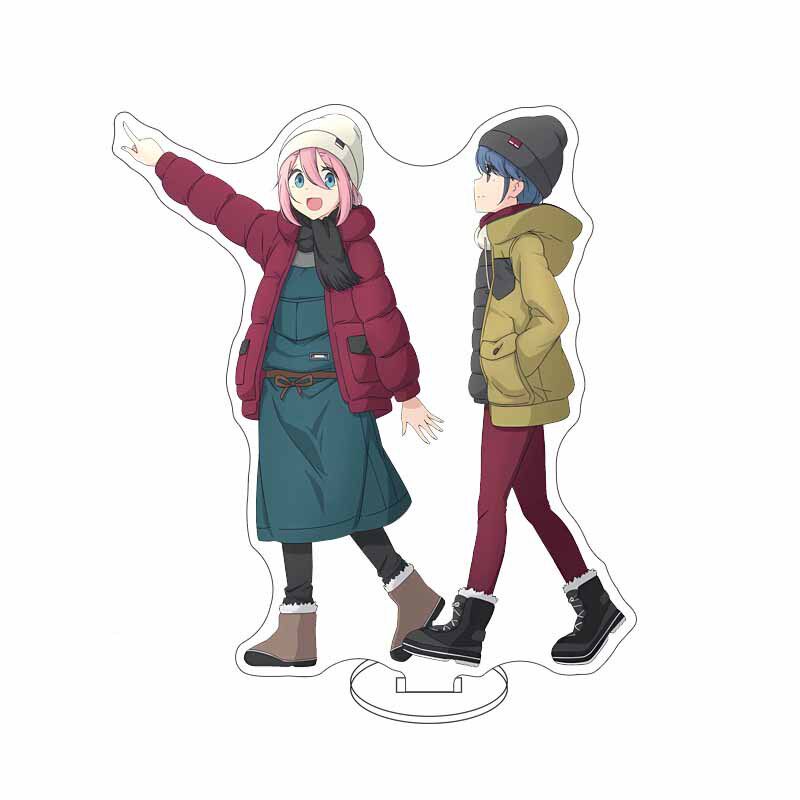 16CM Anime ‌Yuru Camp Figure R - Acrylic Stand Figure recension och pris