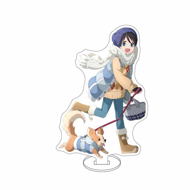 16CM Anime ‌Yuru Camp Figure R - Acrylic Stand Figure recension och pris