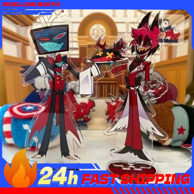 2pcs Hazbin Anime Peripherals  - Acrylic Stand Figure recension och pris
