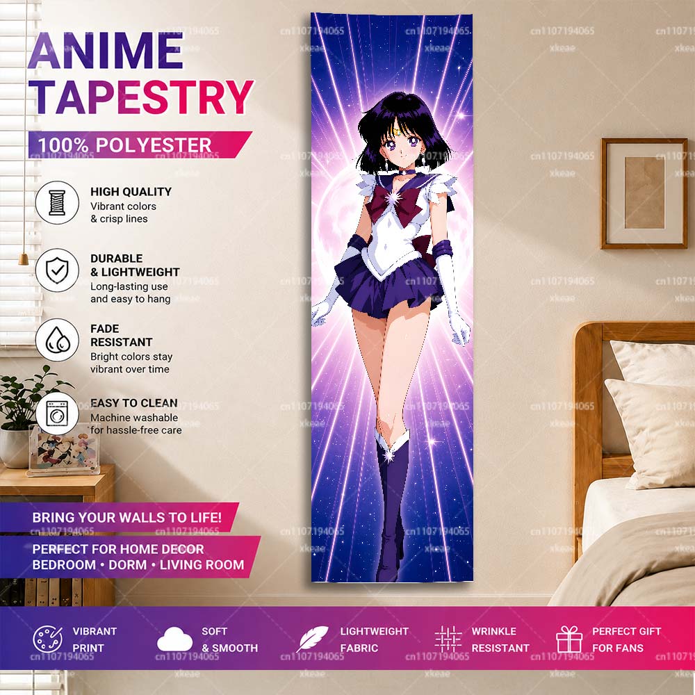 Sailor Saturn Hotaru Tomoe Ver - Wall Scroll Tapestry recension och pris