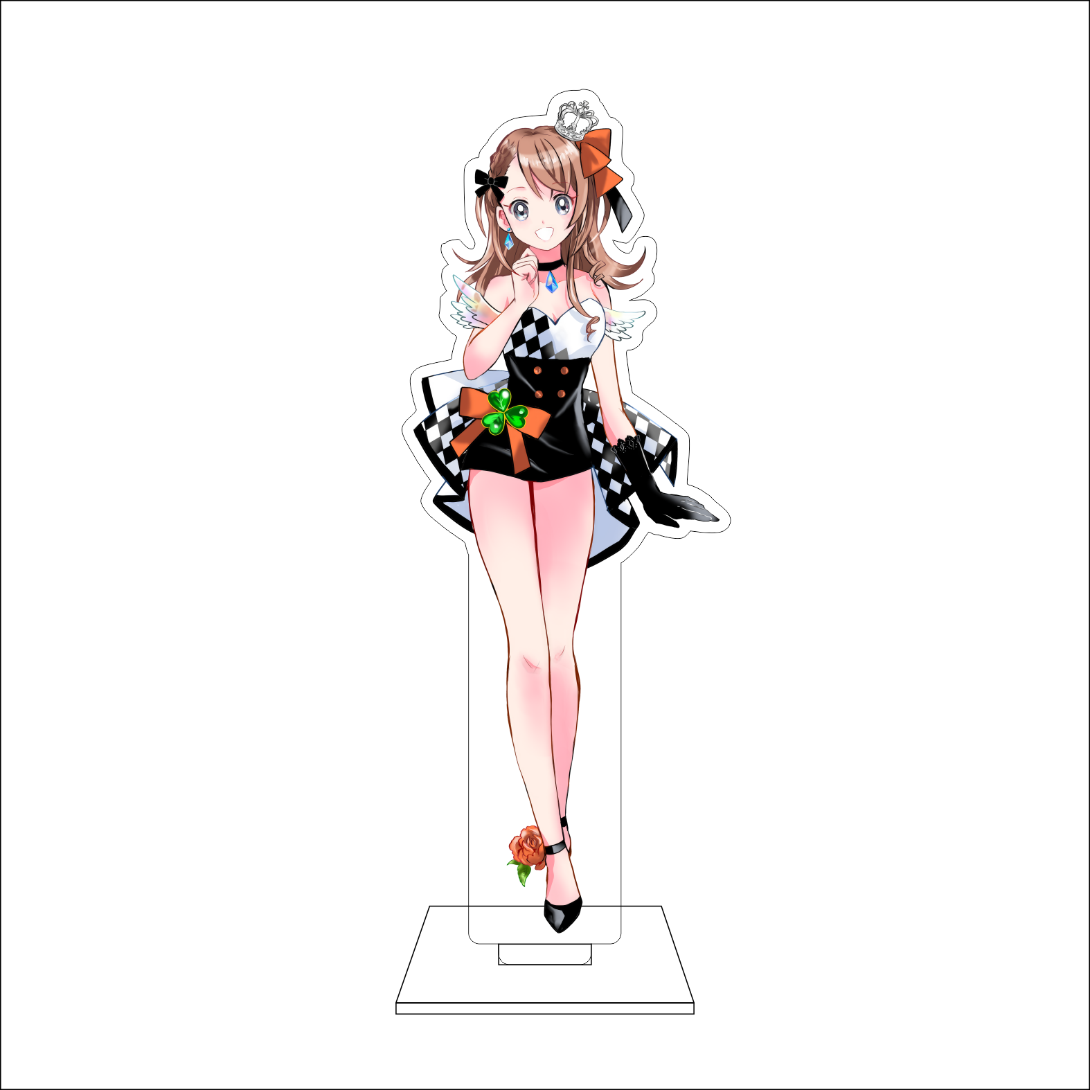 16CM Anime ‌Project SEKAI COLO - Acrylic Stand Figure recension och pris