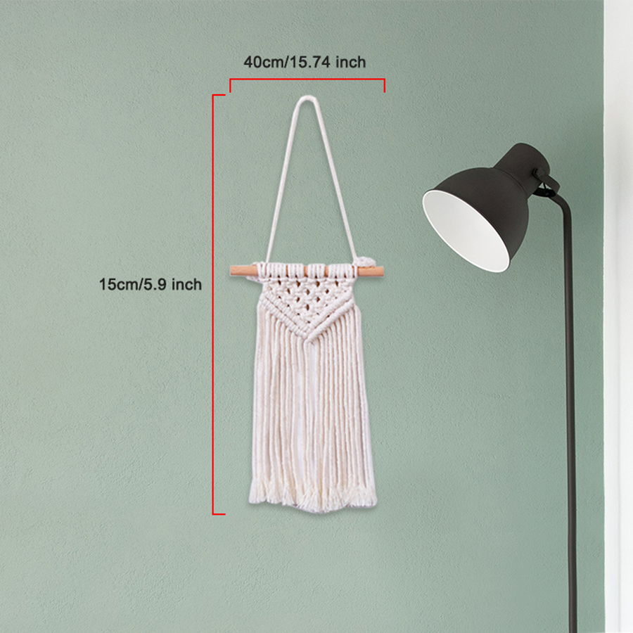 Handmade Knitting Mini Tapestr - Wall Scroll Tapestry recension och pris