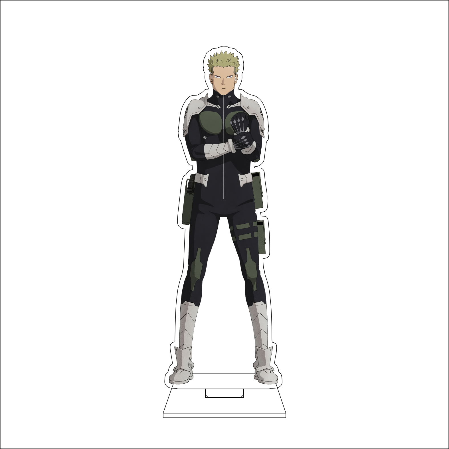 16CM Anime Kaiju No.8 Cosplay  - Acrylic Stand Figure recension och pris